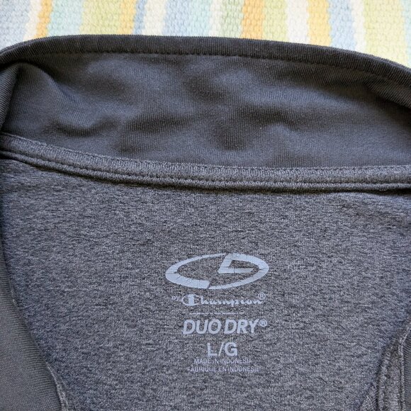 Men's C9 DuoDry gray pullover Large - Picture 2 of 7